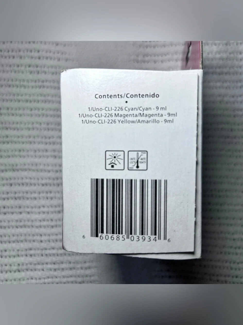 Canon 226 Replacement Ink Cyan Magenta Yellow For Models MG8120 MG6120
